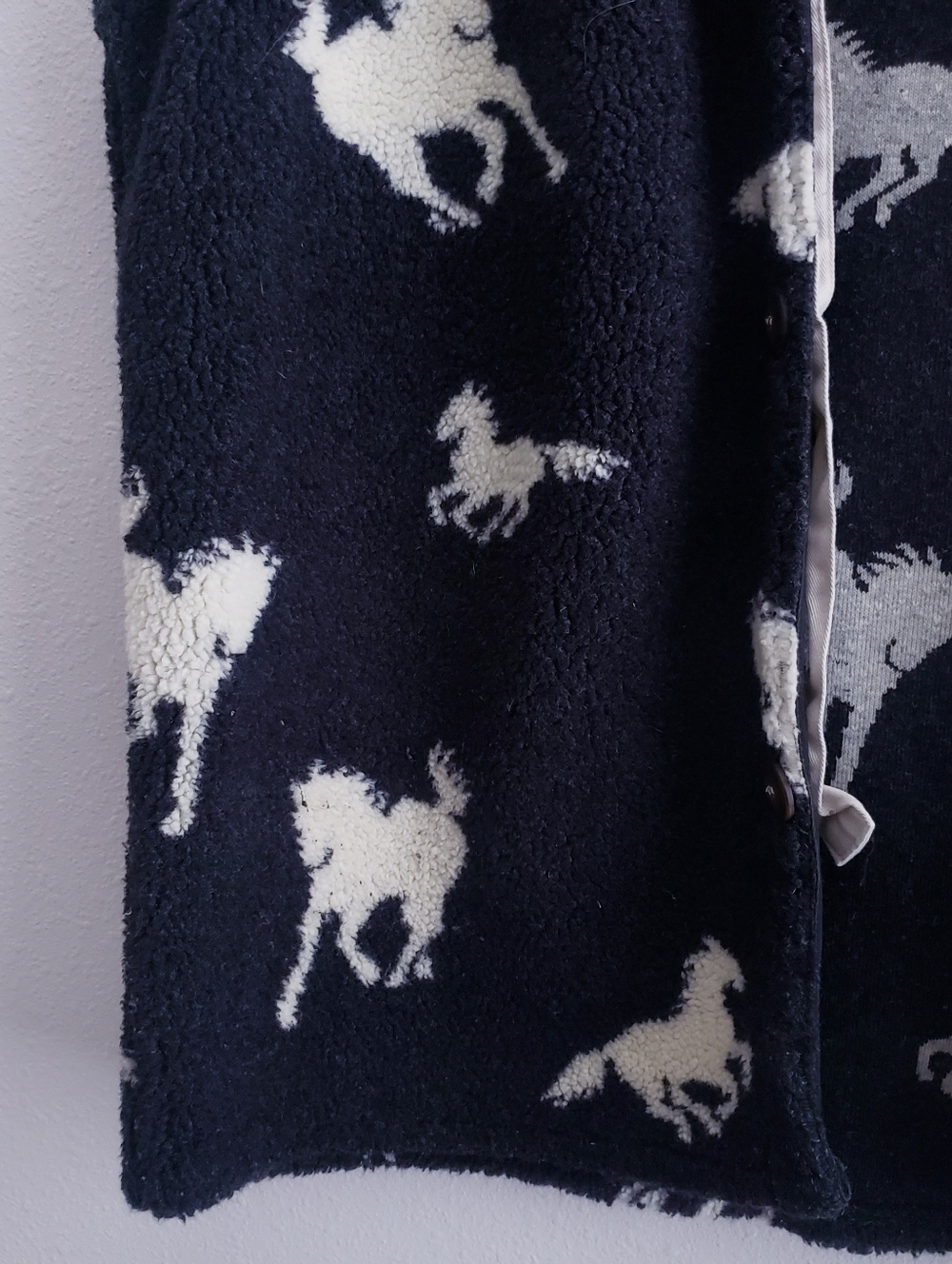 Outback Trading Co Horse Western Sherpa Vest - Picture 4 of 8